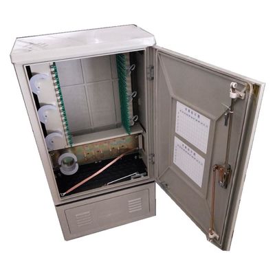 Quality  FC SMC Fiber Optic Cabinet FDH Outdoor Fiber Distribution Cabinet 144 Core factory
