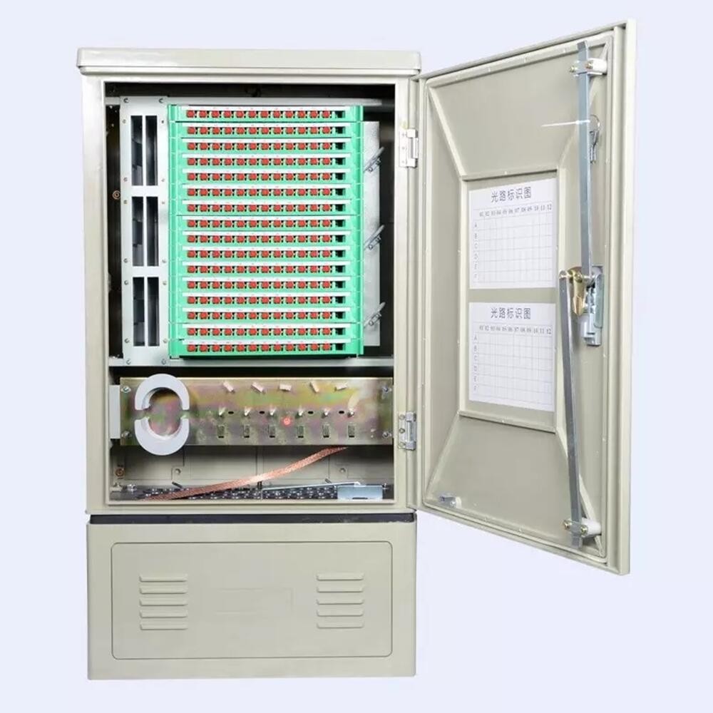 UPC APC Fiber Optic Cabinet SMC Outdoor Fiber Box 144 Port 144 Core