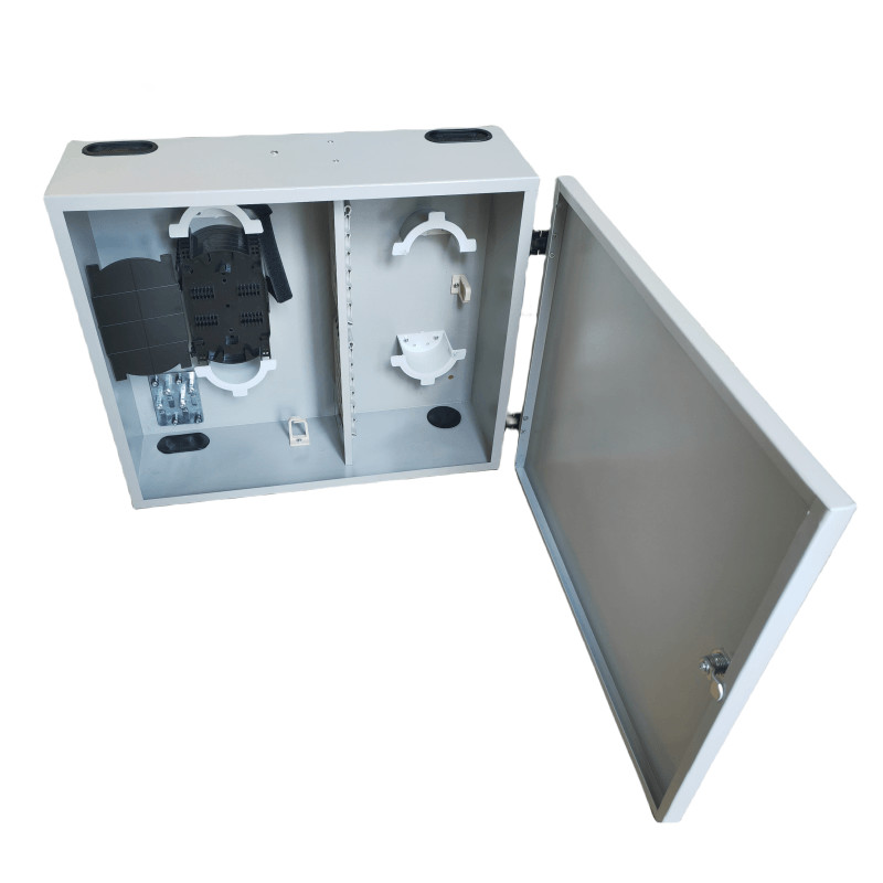 LC/DX One Door Wall Mount Fiber Optic Enclosure APC/UPC Grey ODF 72Port ...