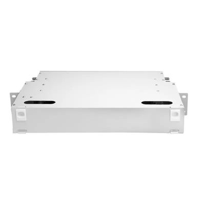 FTTH 1U Fiber Panel 24 Core 19 Inch Rack Patch Panel ODF Unit