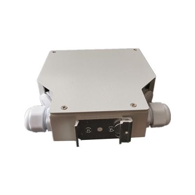 12 Core Cold Rolled Steel Fiber Optic Din Rail Terminal Box With Lc Duplex Adapter