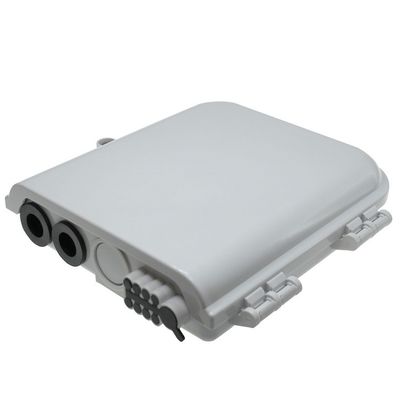 Fiber Optic Terminal Box 8Core SM/DX SC/LC/ST/FC Light Gray/Black IP 66