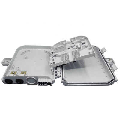 Fiber Optic Terminal Box 8Core SM/DX SC/LC/ST/FC Light Gray/Black IP 66