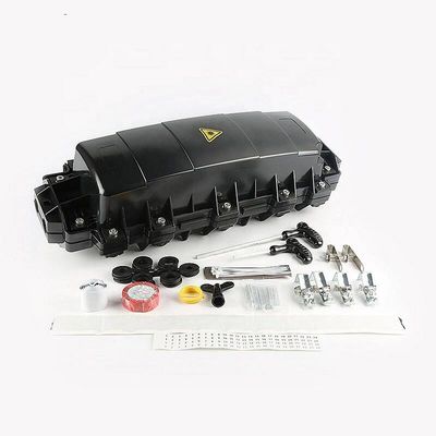 Underground 288Cores Fiber Optic Closure 2in 2out Horizontal Aerial Joint Enclosure