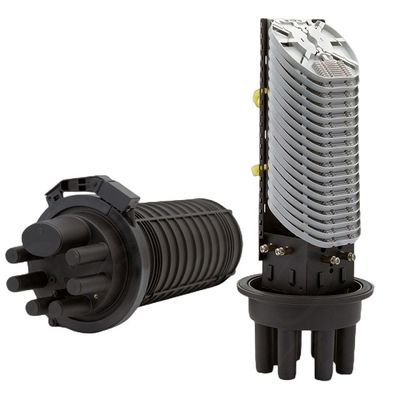 Vertical Dome Fiber Optic Closure Splice 144Core 288Core Dome fiber optical Joint Box