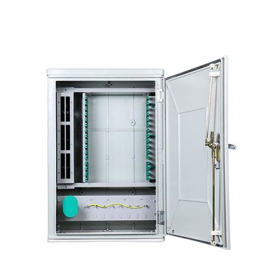 Wall Mounted 144 Core Fiber Optic Cabinet ODC Pole Fiber Distribution Cabinet