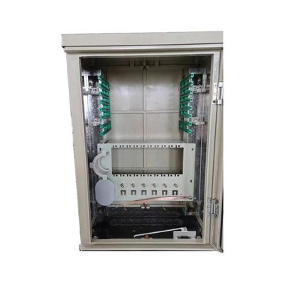 96 Core Outdoor Street Cabinet Pole Mounted Optical Cross Connection Cabinet