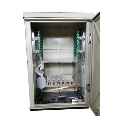 96 Core Outdoor Street Cabinet Pole Mounted Optical Cross Connection Cabinet