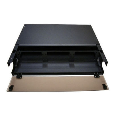 2U MPO MTP Patch Panels APC SC Duplex Fiber Enclosure Rack Mount