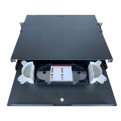 2U MPO MTP Patch Panels APC SC Duplex Fiber Enclosure Rack Mount