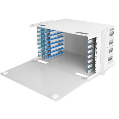 ODF 19 Rack Patch Panel Sc Adapter Fc Patch Panel 6U 96 Core