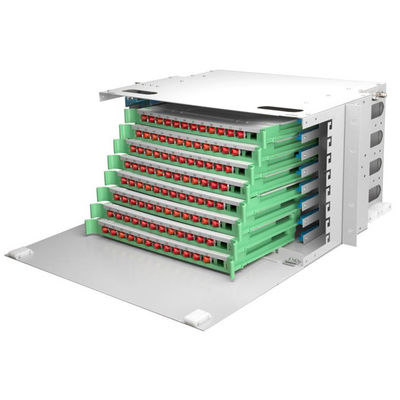 ODF 19 Rack Patch Panel Sc Adapter Fc Patch Panel 6U 96 Core