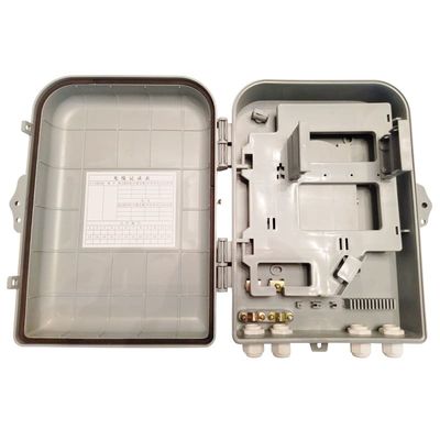 Waterproof Fiber Optic Splitter 1x16 Plug IP66 ABS PLC Splitter