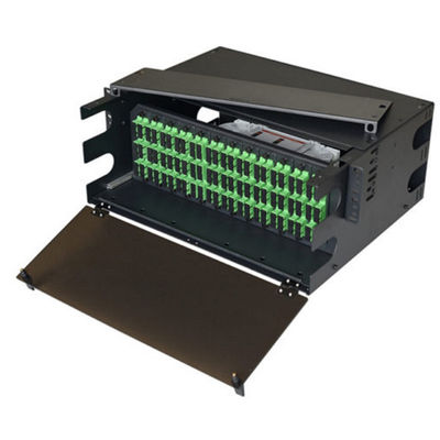Splice MPO MTP Patch Panels 144F SC APC 4U Fiber Patch Panel 12 Adapter