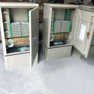 FC SMC Fiber Optic Cabinet FDH Outdoor Fiber Distribution Cabinet 144 Core