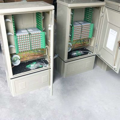FC SMC Fiber Optic Cabinet FDH Outdoor Fiber Distribution Cabinet 144 Core