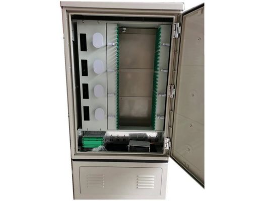 Pedestal Mounted Fiber Optic Cabinet Outdoor Distribution Cabinet IP65