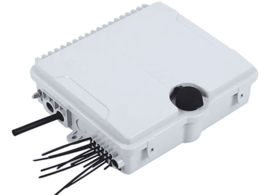 Fiber Optic Terminal Box 12Port SC/LC/ST/FC IP-66 UPC/APC Light Gray FTTH