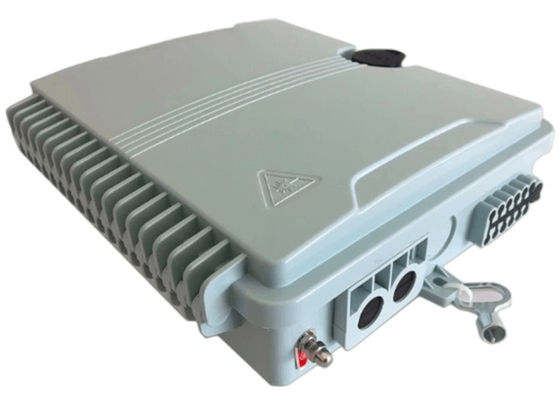 Fiber Optic Terminal Box 12Port SC/LC/ST/FC IP-66 UPC/APC Light Gray FTTH