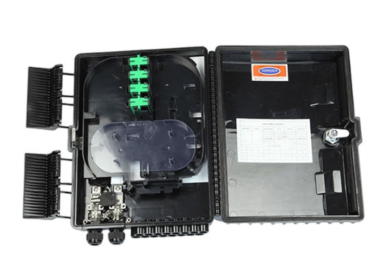 16Port Fiber Optic Terminal Box SC/LC/ST/FC LGX PLC SM/MM Wall-Mount