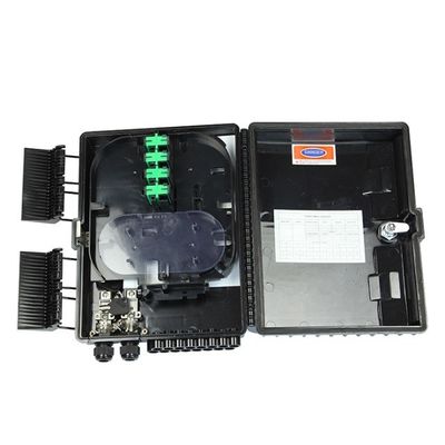 16Port Fiber Optic Terminal Box SC/LC/ST/FC LGX PLC SM/MM Wall-Mount