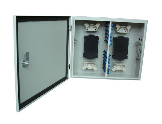 48Fo Outdoor Wall Mount Fiber Enclosure LC ODF Optical Distribution Frame