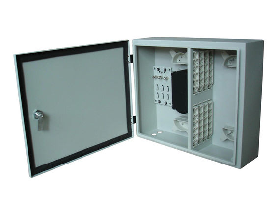 48F Wall Mount Fiber Enclosure IP65 ODF Outdoor Optic Distribution Box 48 Port
