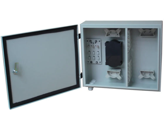 48F Wall Mount Fiber Enclosure IP65 ODF Outdoor Optic Distribution Box 48 Port