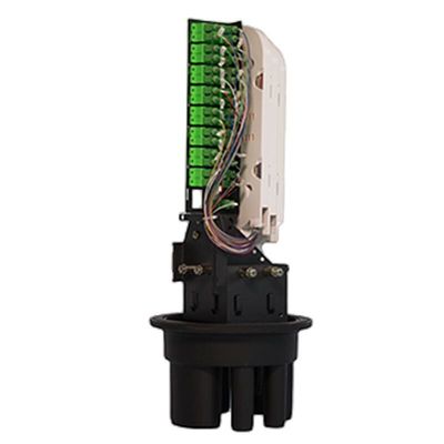 Waterproof Fiber Optic Splice Closure PC Joint Closure Optic Vertical Type