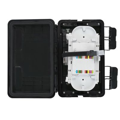 ABS Fiber Optic Splice Closure 2In 2Out Horizontal Cable Joint Enclosure