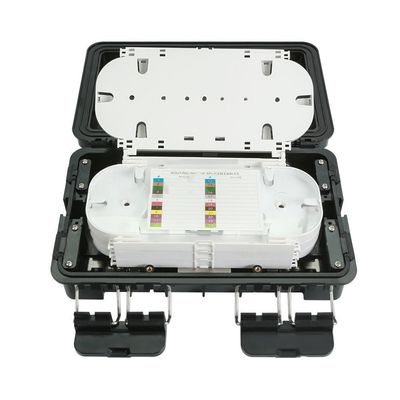 ABS Fiber Optic Splice Closure 2In 2Out Horizontal Cable Joint Enclosure