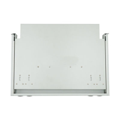ODF White Fiber Optic Patch Panel Slide 1U 12 Port Rack Mount Patch Panel