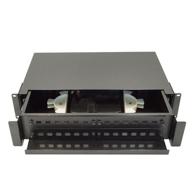 ODF 24 Port Fiber Optic Patch Panel Enclosure Box 24 Core SC