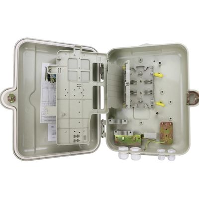 LGX Fiber Optic PLC Splitter 1x32 SMC+ABS Simplex / Duplex Grey
