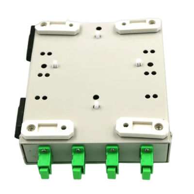 Mini Wall Mount 4 Port Fiber Termination Box SC Clamshell FTTD