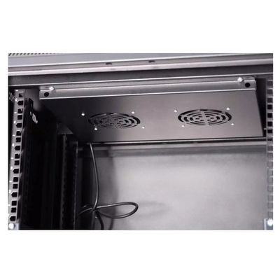 47U Server Rack Cabinet SPCC Rack Mounting With Glass Door 600*600*2200MM