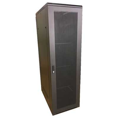 47U Server Rack Cabinet SPCC Rack Mounting With Glass Door 600*600*2200MM