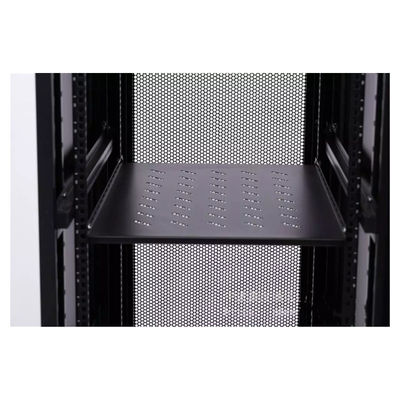 47U Server Rack Cabinet SPCC Rack Mounting With Glass Door 600*600*2200MM
