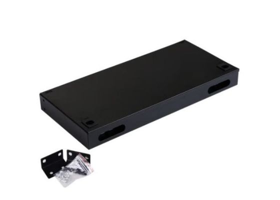 Fixed Fiber Optic Rack Mount Enclosure 12 Core Patch Panel 1U St Upc Adapter​