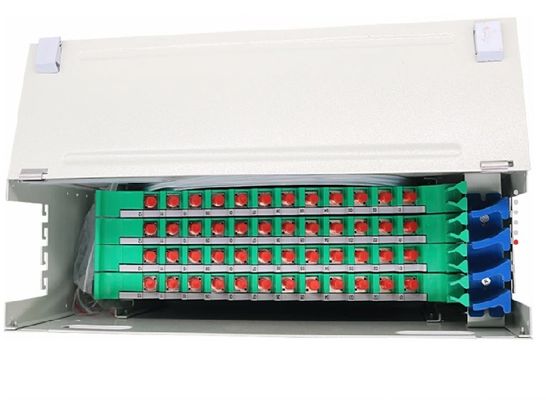 48 Core FC 1U 19 Rack Mount Enclosure ODF Distribution Frame