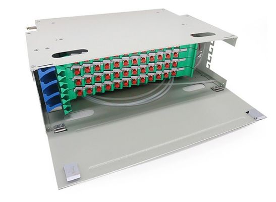 48 Core FC 1U 19 Rack Mount Enclosure ODF Distribution Frame