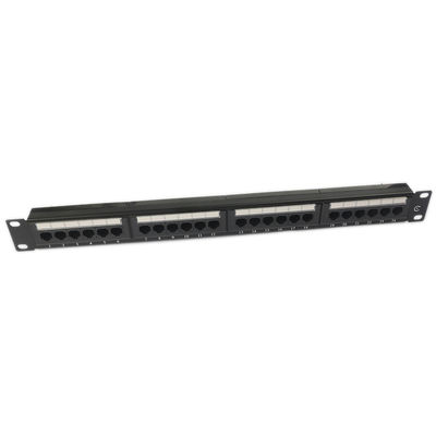 UTP 24 Port CAT6 Patch Panel 1U Keystone Patch Panel Blank RJ45