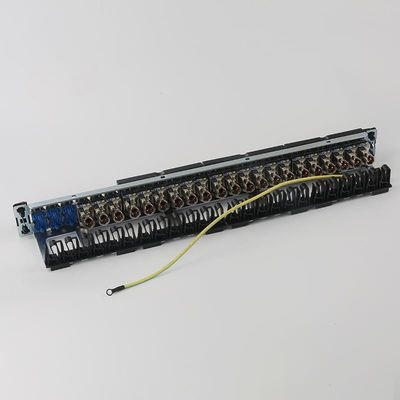 UTP Network Patch Panel Integrated RJ45 1U 24 Port Patch Panel