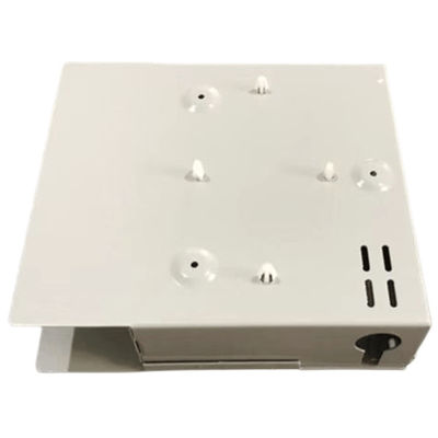 FTTH Mini Wall Mount Fiber Optic Terminal Box 8Port SC / LC / ST / FC