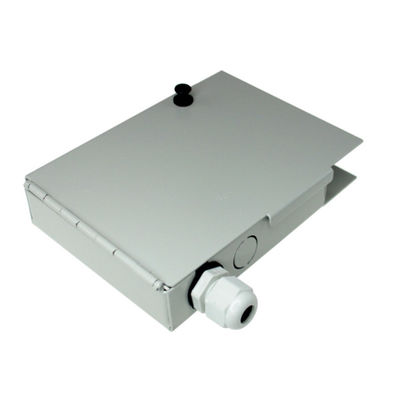 FTTH Mini Wall Mount Fiber Optic Terminal Box 8Port SC / LC / ST / FC