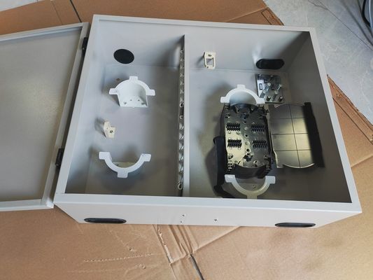 Customized 72Port 144Core SC/LC/FC/ST 1-Door Wall Mount Fiber Enclosure Metal ODF