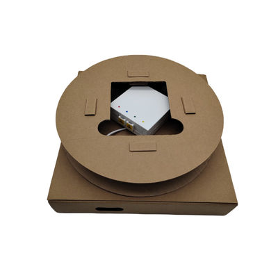 Wall Mount Fiber Termination Boxes With 4 Outlets Packaging Dimensions 270x265x60mm