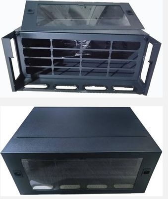 4U 19" Rack Mount Fiber Optic Patch Panel ODF FOBOT 4U 384 Cores MPO LC SM OM3 OM4 Adapter panel Chassis